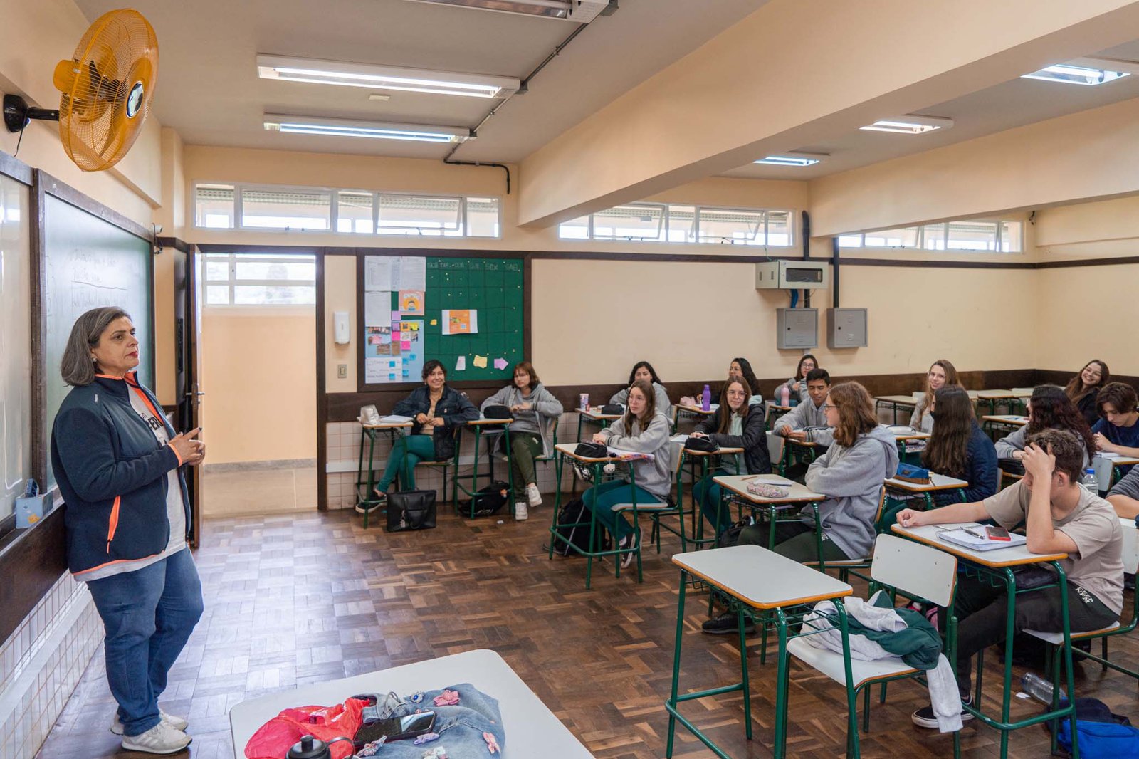 Sala de aula - professores